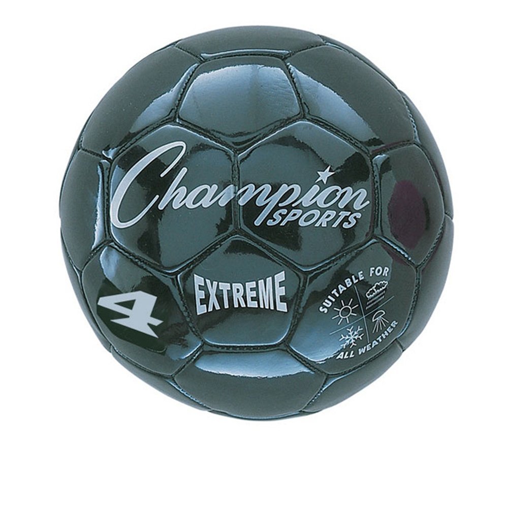 Picture of Champion Sports CHSEX4BK 4 Size Extreme Series Soccer Ball - Black