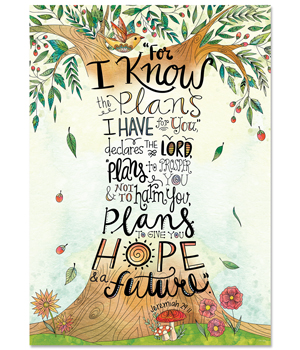 Picture of Creative Teaching Press CTP2303 Jeremiah 2911 Rejoice Inspire U Poster