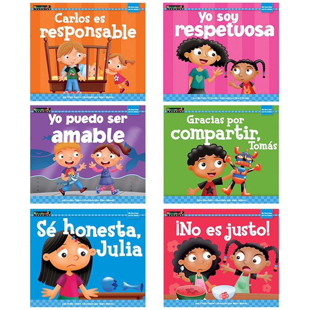 Picture of Newmark Learning NL-3321 I Get Along W Other Spanish&#44; Pack of 6 Book