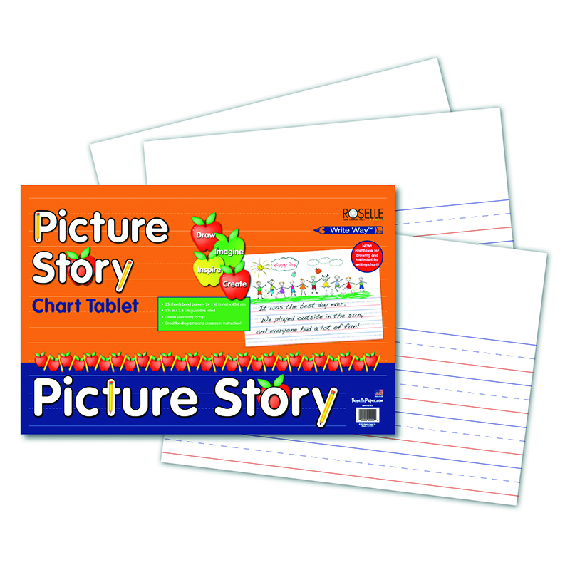 Picture of Pacon PACMMK07426 1.5 in. Chart Tablet 24 x 16 Ruled