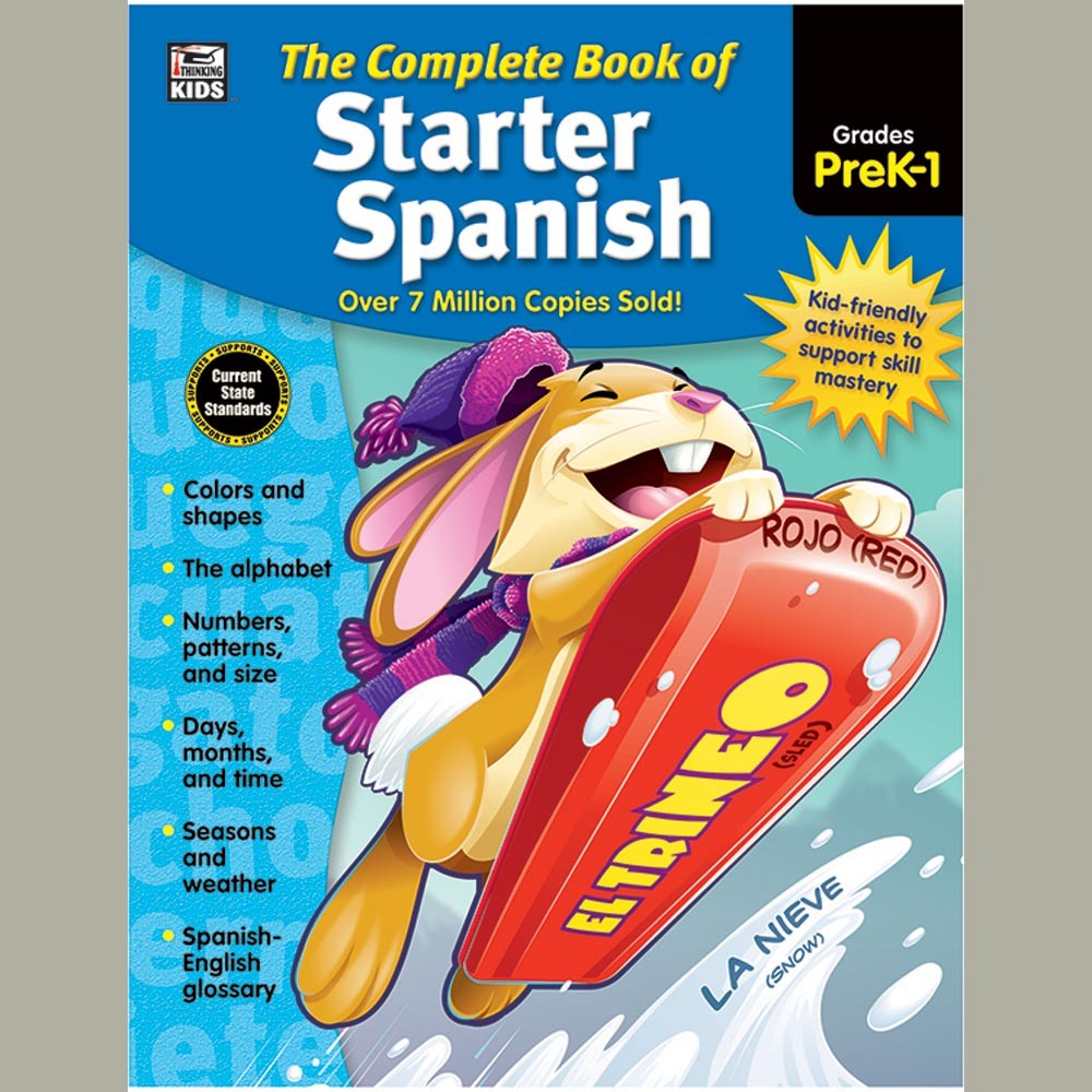 Picture of Carson Dellosa CD-704928 Complete Book of Starter Spanish