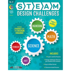 Picture of Creative Teaching Press CTP8212 Grade 5 Steam Design Resource Book