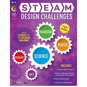 Picture of Creative Teaching Press CTP8211 Grade 4 Steam Design Resource Book