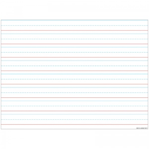 Picture of Ashley Productions ASH92010 Handwriting 0.75 Lined Smart Poly Chart&#44; 17 x 22 in.