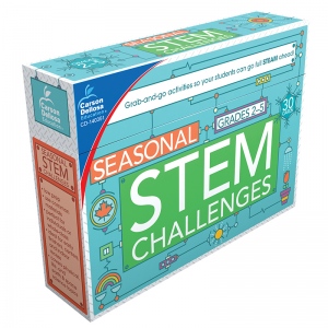 Picture of Carson Dellosa CD-140351 Seasonal Stem Challenges Learning