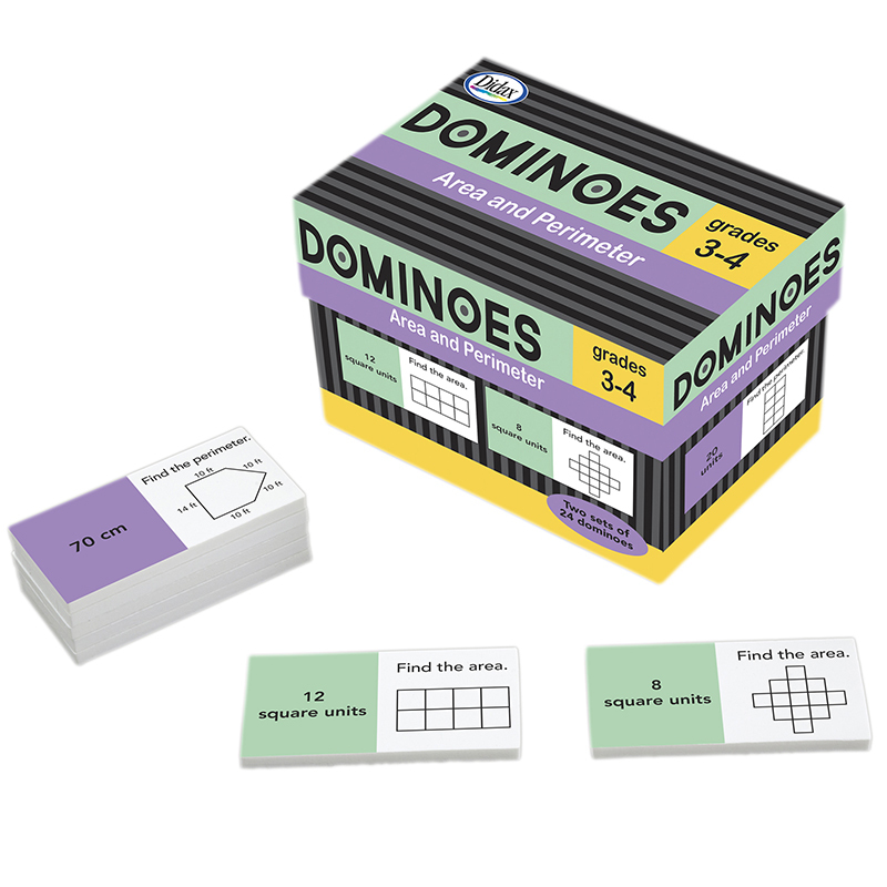 DD-211242 Area & Perimeter Dominoes