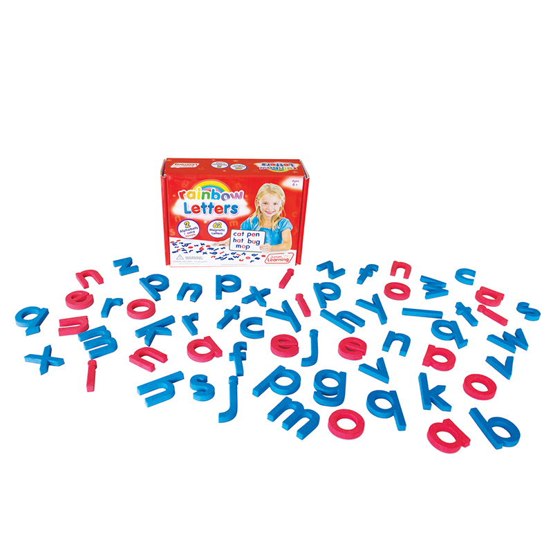 Picture of Junior Learning JRL196 Rainbow Magnetic Letters