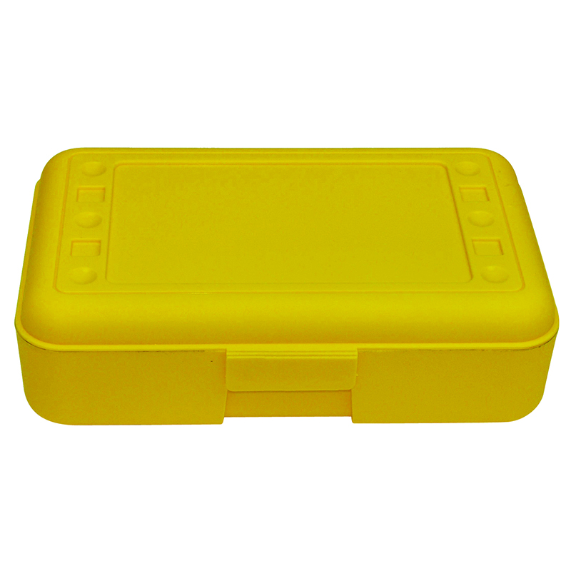 Romanoff Products ROM60203BN Pencil Box, Yellow, Pack of 12