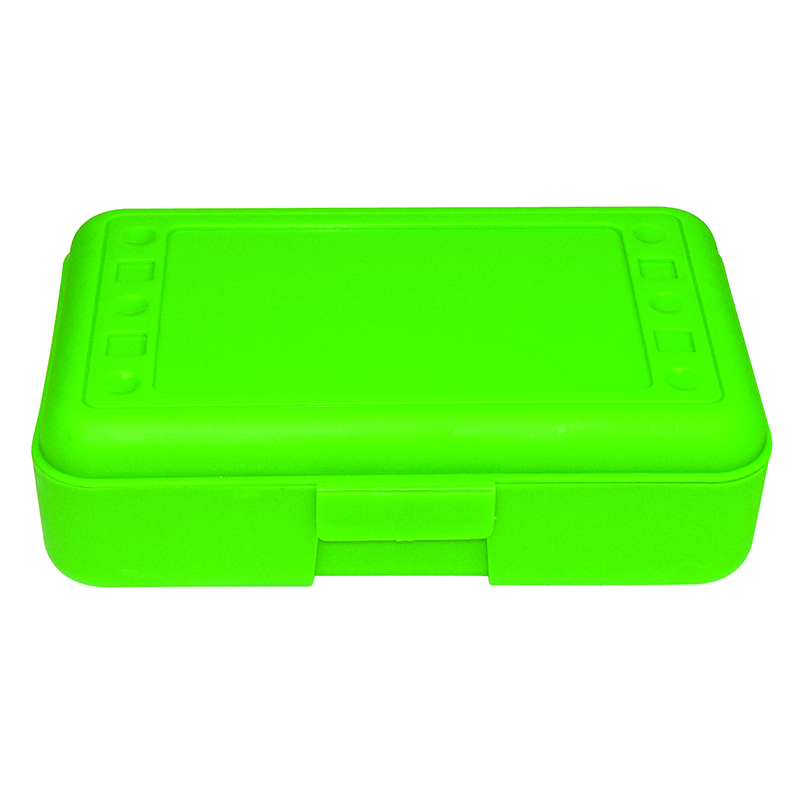 Romanoff Products ROM60215BN Pencil Box, Lime Opaque, Pack of 12