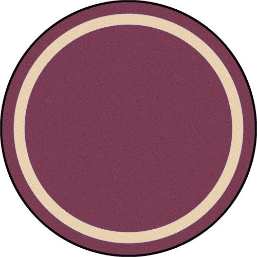 Portrait Round Rug, 7 ft. 7 in. - Heather