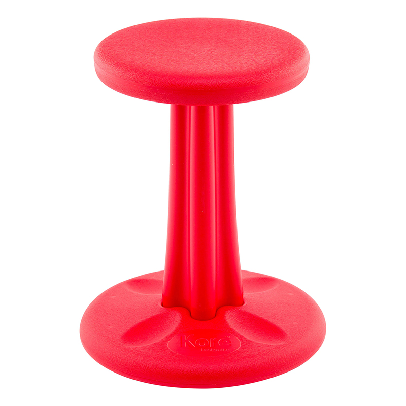 Kore Active Chair 16 in. Red Junior