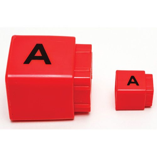 Picture of Didax DD-211265 Jumbo Alphabet Unifix Cubes