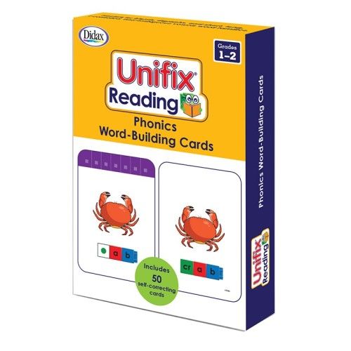 Picture of Didax DD-211415 Unifix Word Building Cards Grade 1-2