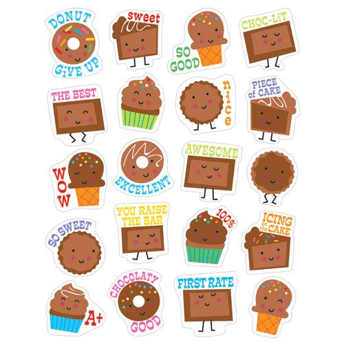 Picture of Eureka EU-650944 Chocolate Stickers Scented