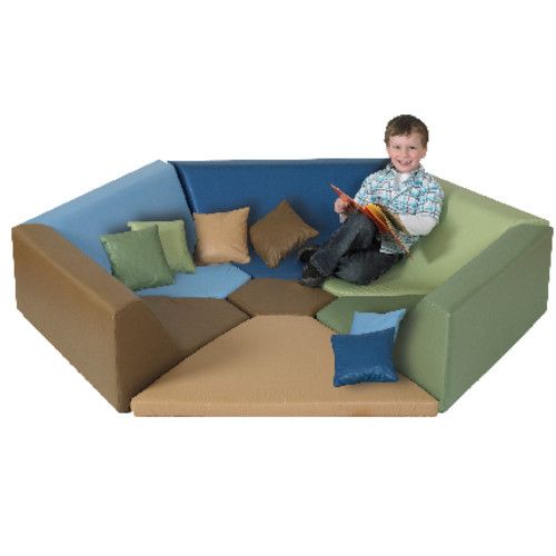 Picture of Childrens Factory CF-710121 Hexagon Happening Hollow&#44; Woodland Color