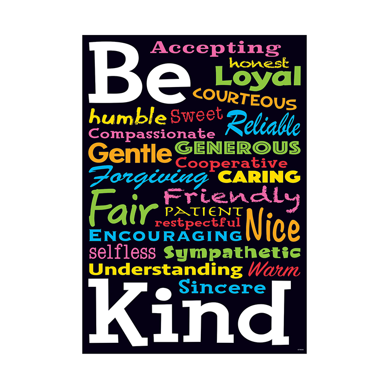 Picture of Trend Enterprises T-A67066 Be Kind Argus Poster