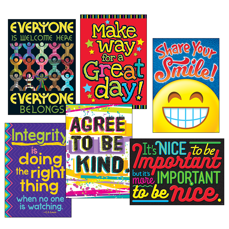 Picture of Trend Enterprises T-A67938 Kindess Matters Argus Poster Combo Pack