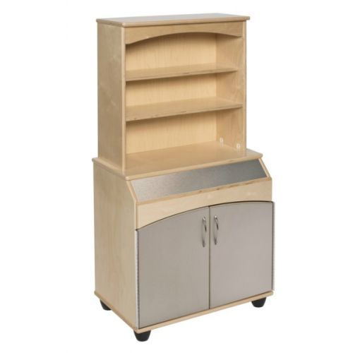 Picture of Angeles Group ANG1789ND Stainless Steel Play Kitchen Hutch
