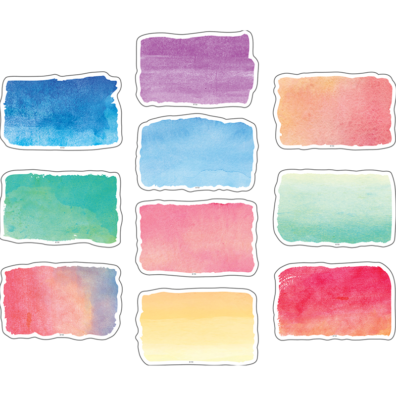 Picture of Teacher Created Resources TCR8972 Watercolor Decorative Accents