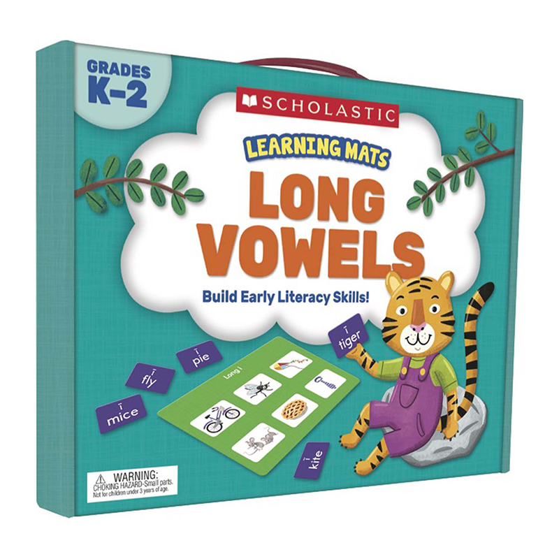 Scholastic Teaching Resources  Long Vowels Learning Mats