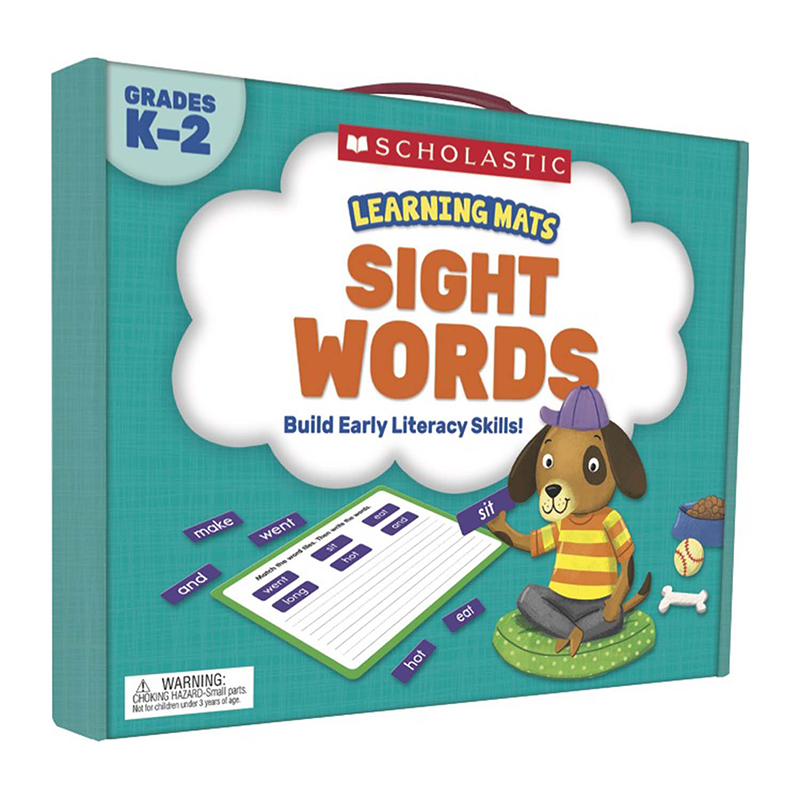 Scholastic Teaching Resources  Sight Words Learning Mats