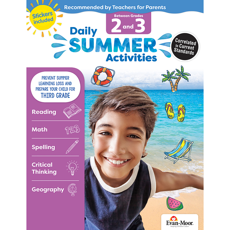Picture of Evan-Moor EMC1073 Daily Summer Activities - Grade 2-3