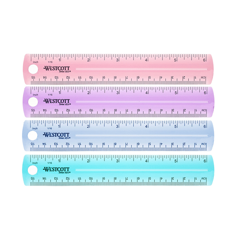 Picture of Acme United Corporation ACM00412 6 in. Plastic Ruler