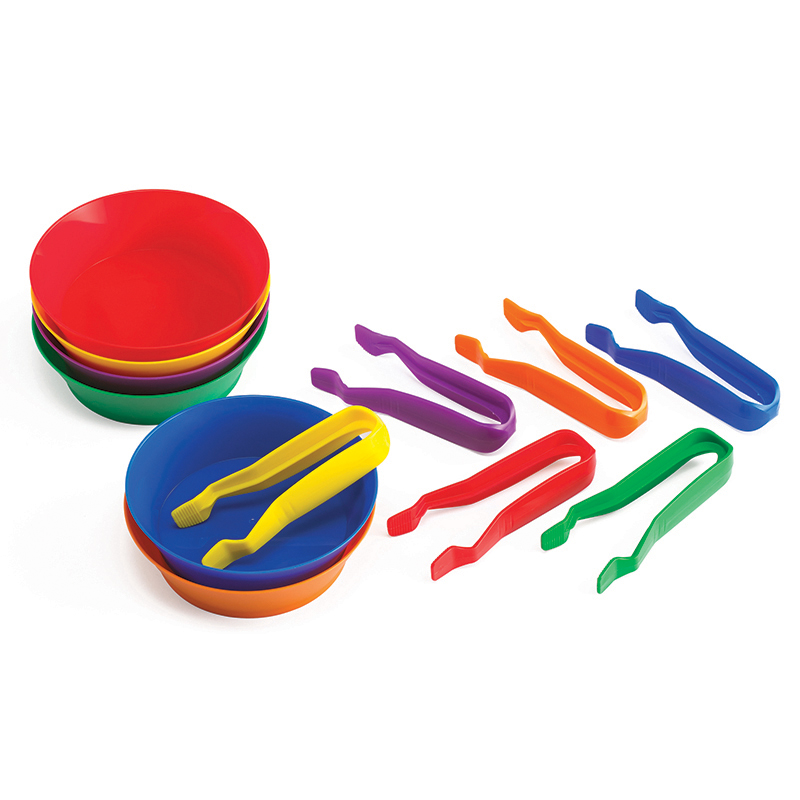 Picture of Learning Advantage CTU13905 Sorting Bowls &amp; Tweezer Set