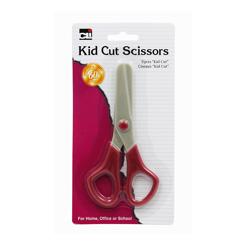 Picture of Charles Leonard CHL80500 Plastic Kid Cut Scissors  Assorted Colors