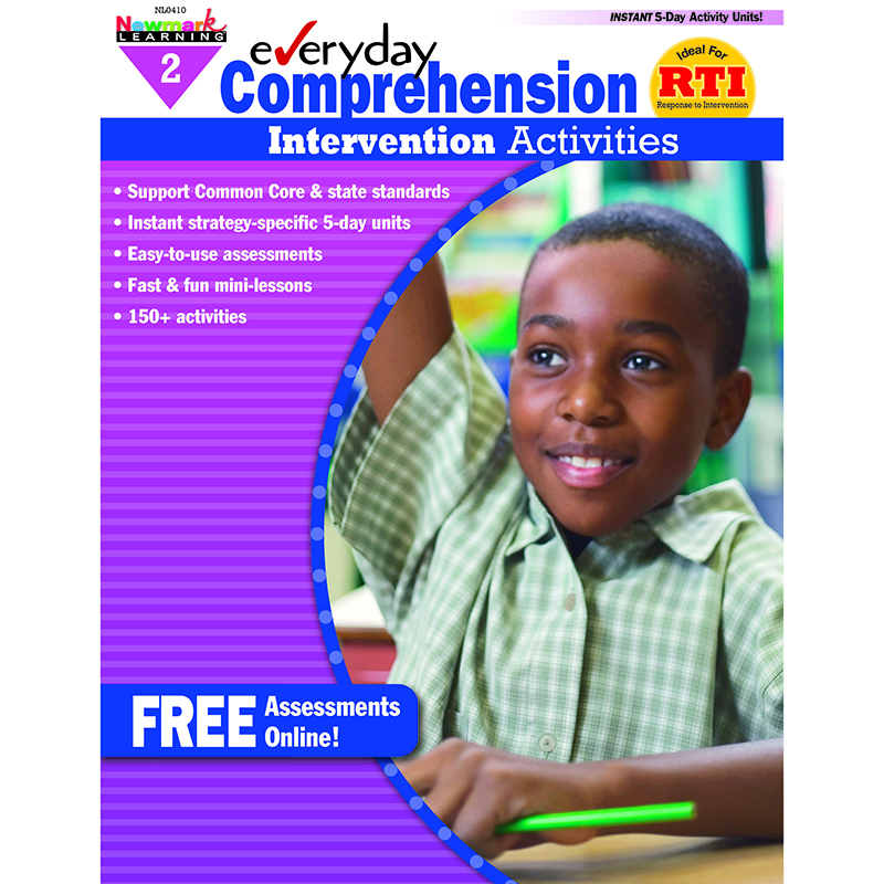 Picture of Newmark Learning NL-0410 Everyday Comprehension Grade 2 Intervention Activities