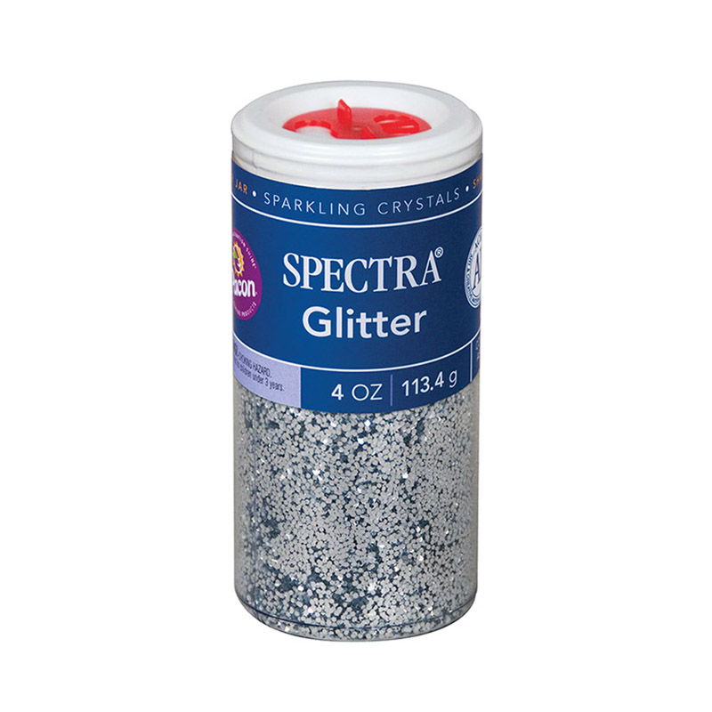 Picture of Pacon Corporation PAC91610 4 oz Silver Glitter