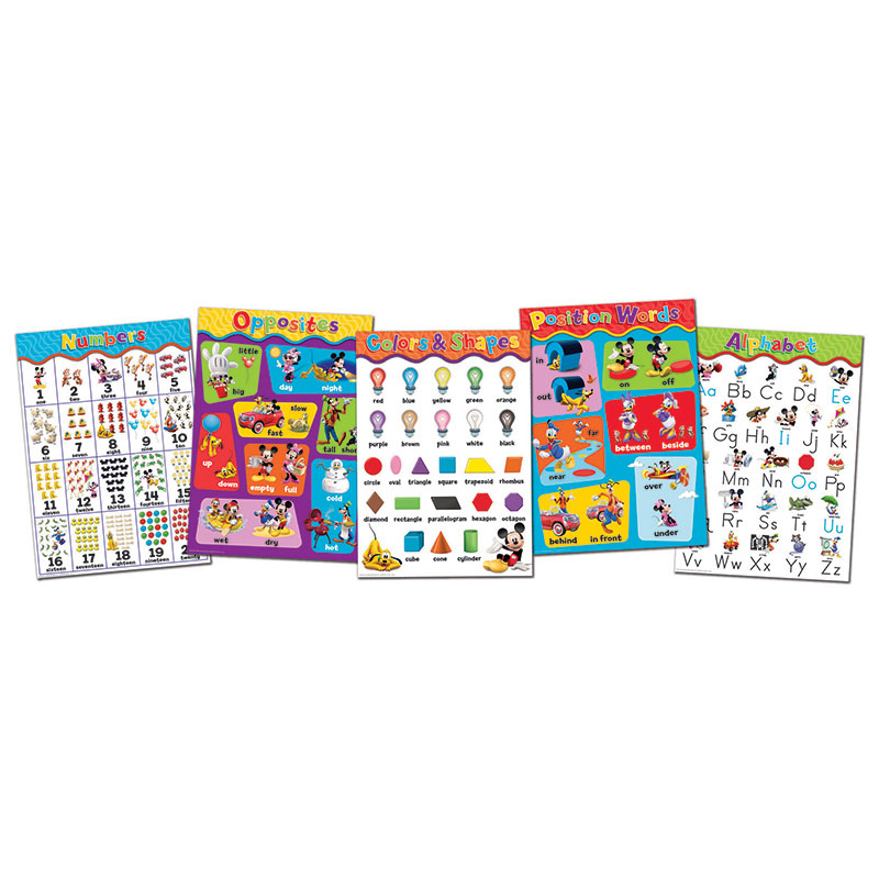 Picture of Eureka EU-847533 Mickey Mouse Clubhouse Beginning Concepts Bulletin Board Set