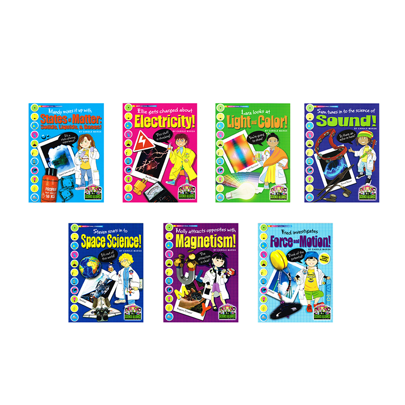 Picture of Gallopade GALSPSAPPHYSKS Science Alliance Physical Science Titles  Set of 7