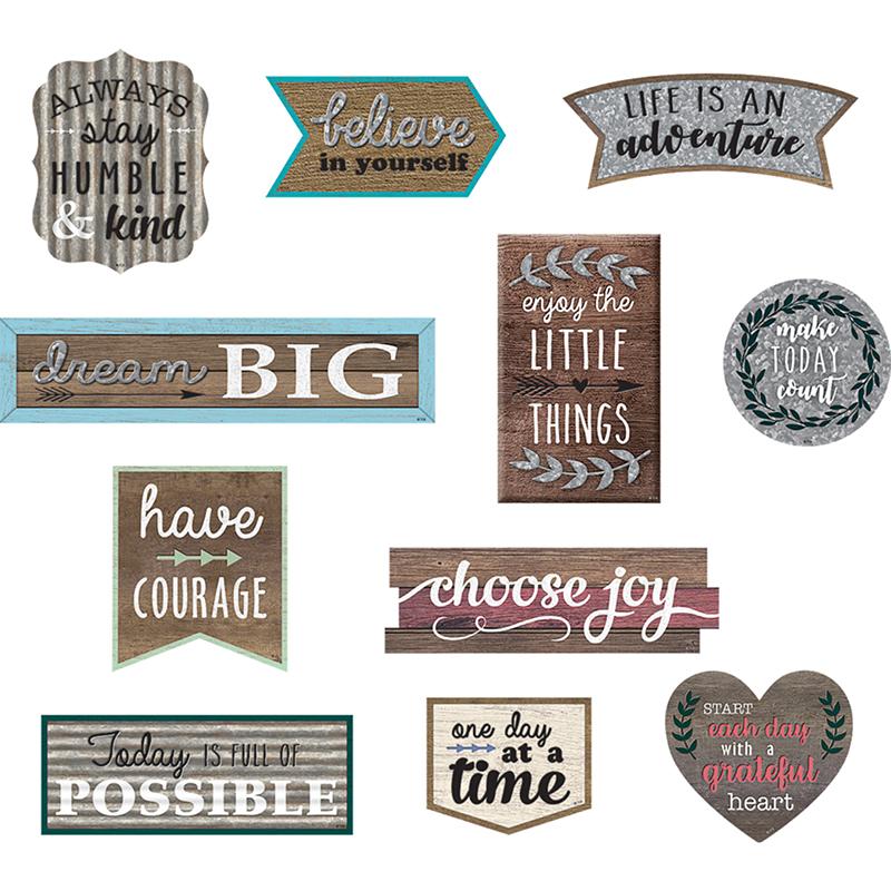 Picture of Teacher Created Resources TCR77875 Home Sweet Classroom Positive Sayings Accents