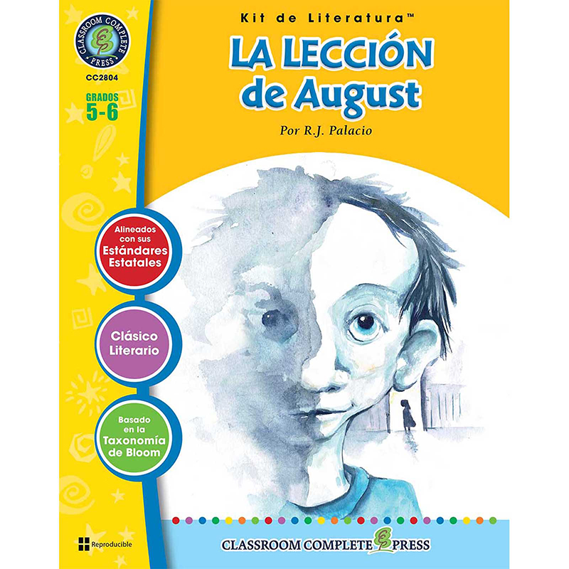 CCP2804 La Leccion De August Literature Spanish Book