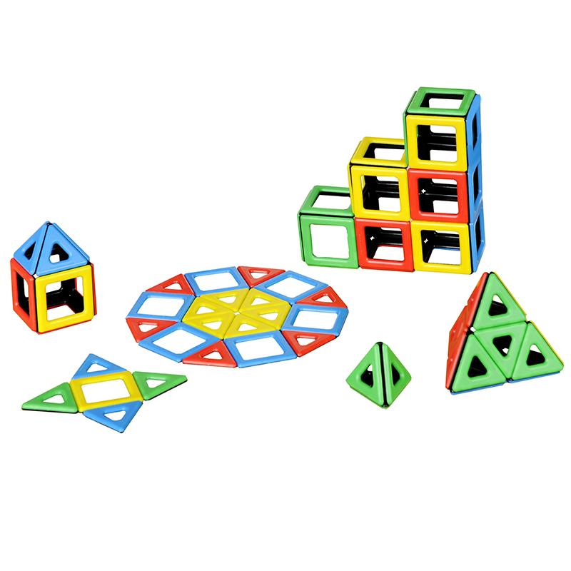 Picture of Polydron PY-501010 Magnetic Polydron Class Set - Creative Play
