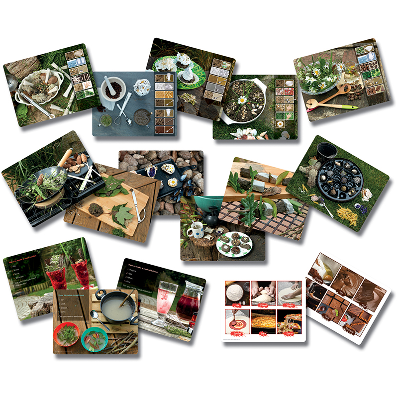Mud Kitchen Activity Cards - Educational Toy