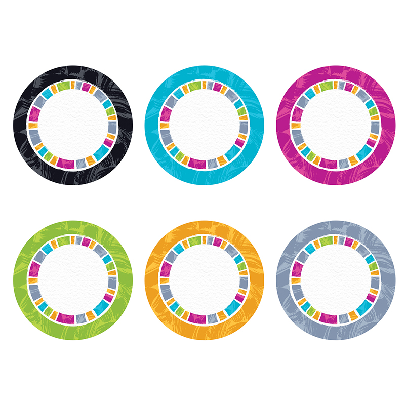 Color Harmony Circles Classic Accents? Variety Pack, 36 Per Pack, 3 Packs