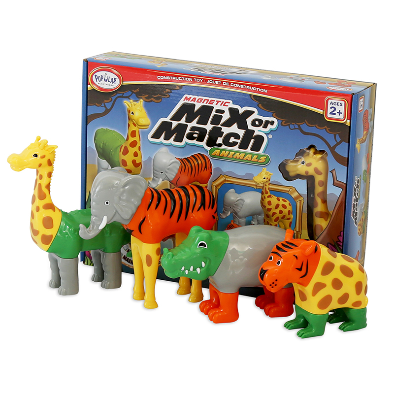 Picture of Popular Playthings PPY62000 Magnetic Mix or Match Animals