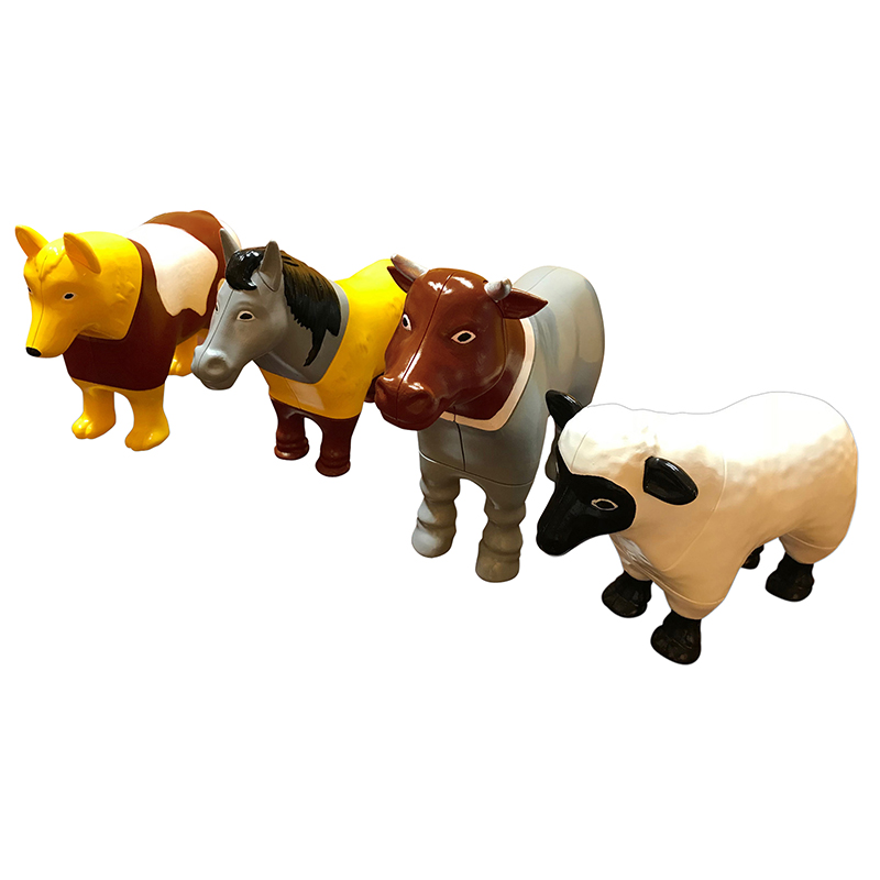 Picture of Popular Playthings PPY62001 Magnetic Mix or Match Farm Animals