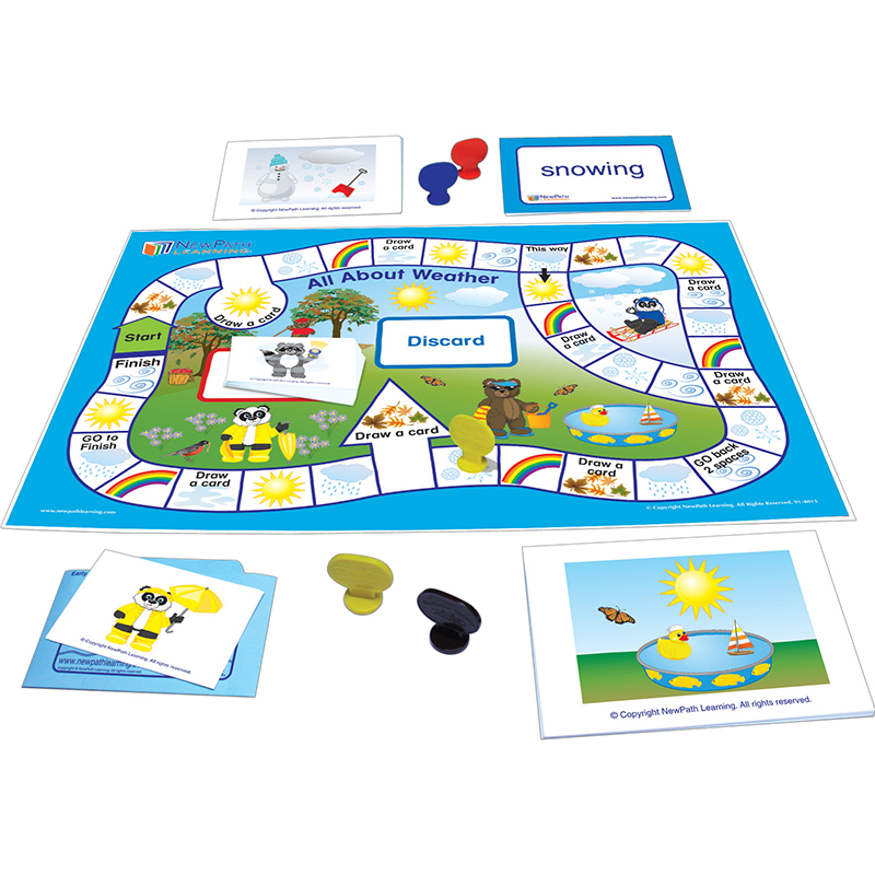 Picture of New Path Learning NP-240024 Learning Center Game - Weather & Sky