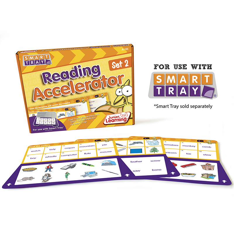 Picture of Junior Learning JRL105 Reading Accelerator Set 2 Smart Tray