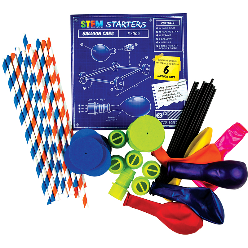 Picture of Teacher Created Resources TCR20880 Balloon Cars Stem Starters