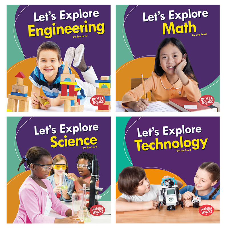 Picture of Lerner Publications LPB1541544943 A First Look at STEM - Set of 4