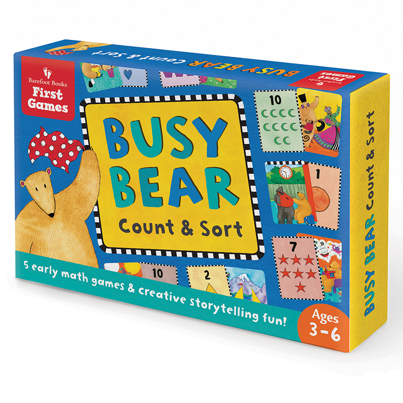 Picture of Barefoot Books BBK9781782854302 Busy Bear Count & Sort Book
