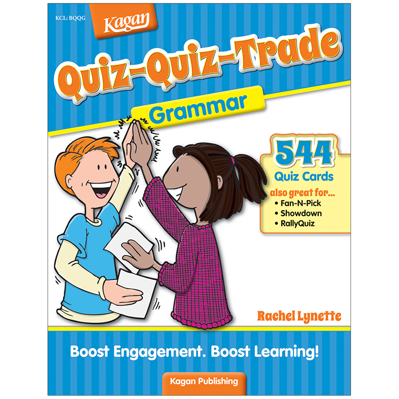 Quiz-Quiz-Trade Grammar - Grade 2-6