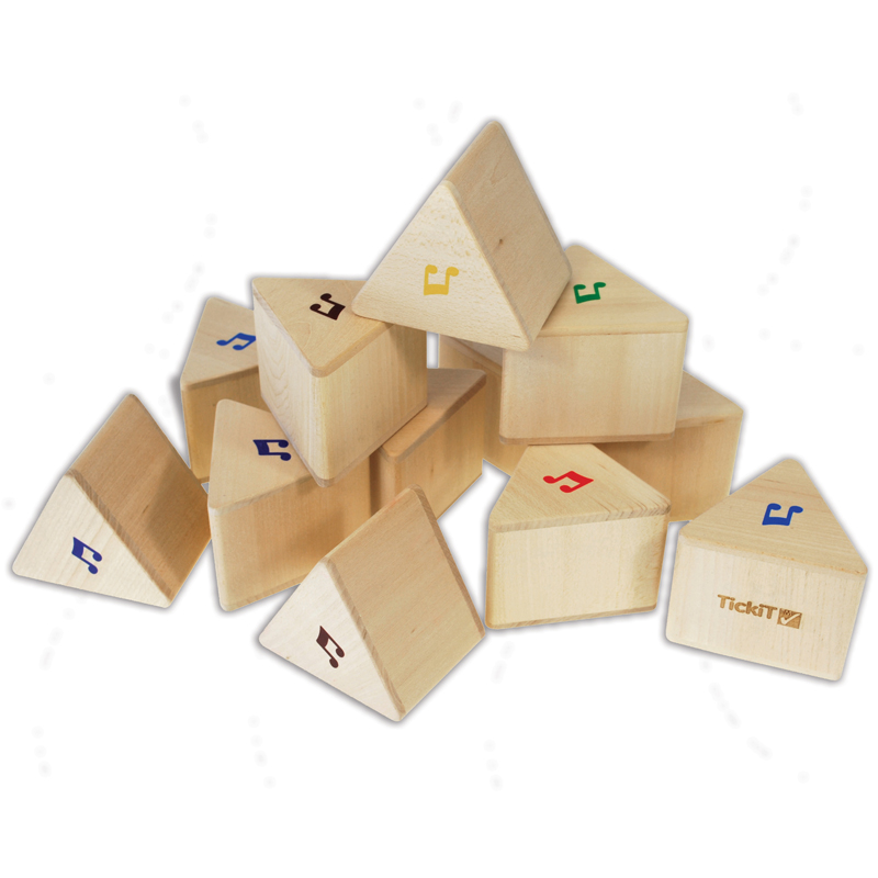 Wood Sound Prism - Set of 12