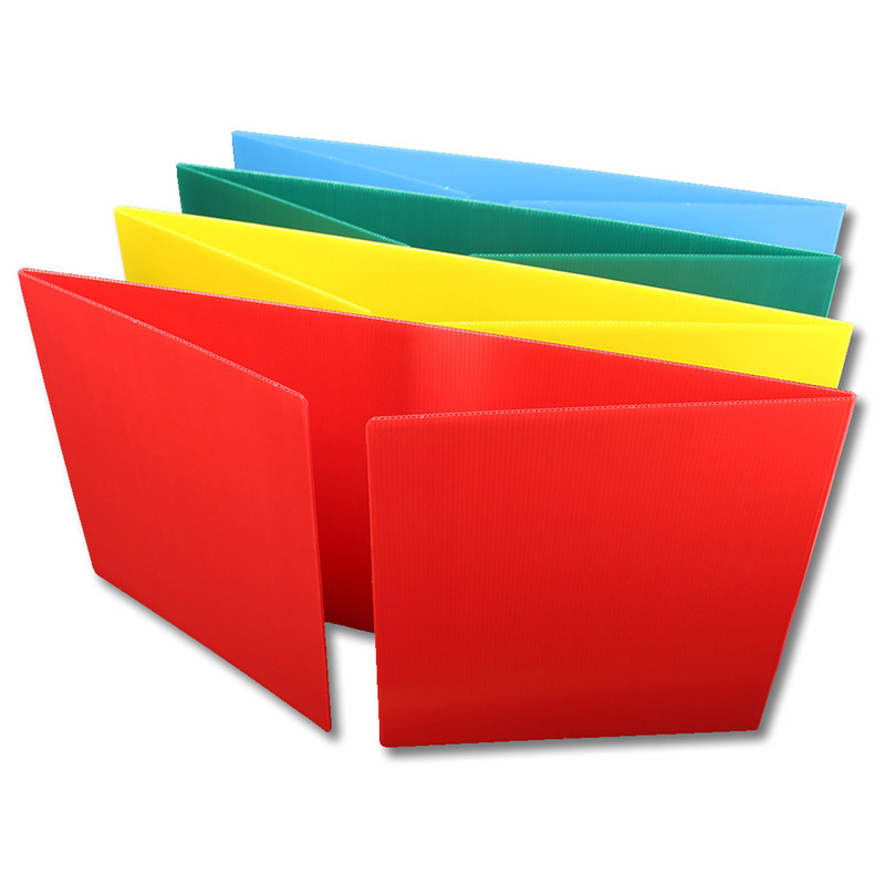 Premium Study Carrels - Assorted Color - Pack of 24