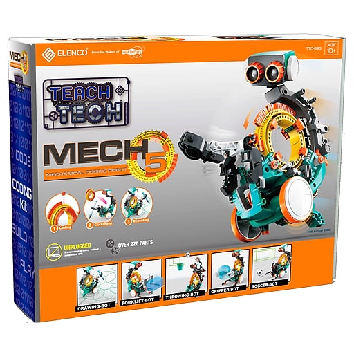 Picture of Elenco Electronics EE-TTC895 Mech-5 Mechanical Coding Robot