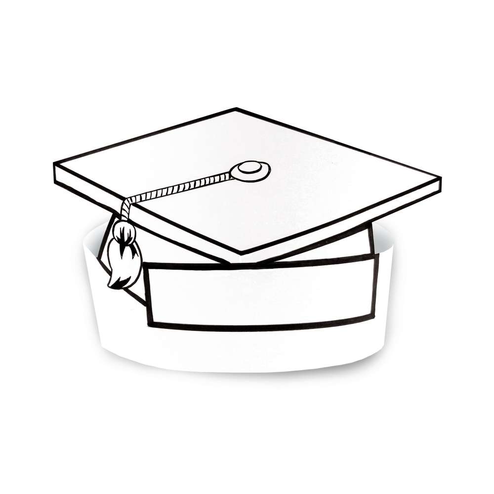 Hygloss Products HYG65280 Make-Your-Own Graduation Cap